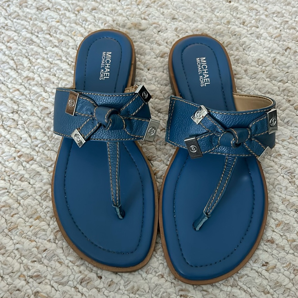 COPY - Blue Michael Kors sandals NEW without tags